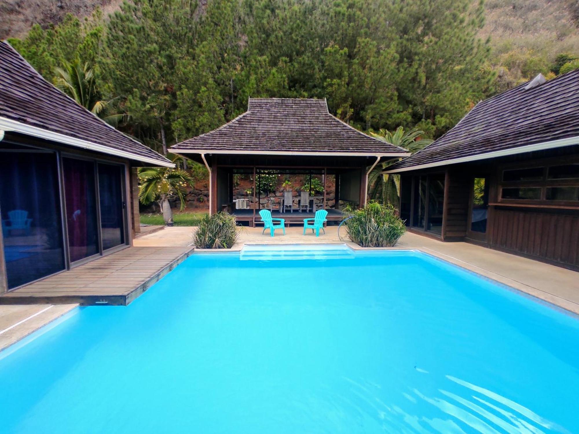 Pool Mountain Moorea Dış mekan fotoğraf